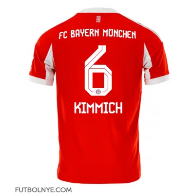 Camiseta Bayern Munich Joshua Kimmich #6 Primera Equipación 2025-26 manga corta Camiseta Bayern Munich Joshua Kimmich #6 Primera Equipación 2025-26 manga corta
